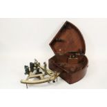 CASED MARINE SEXTANT