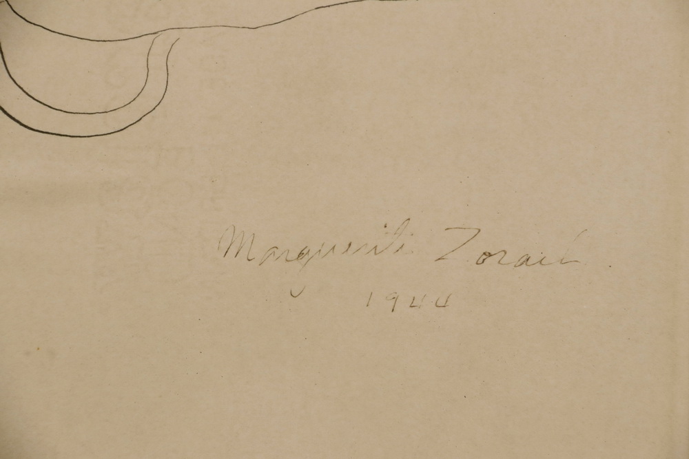 MARGUERITE THOMPSON ZORACH (NY/ME/CA, 1887-1968) - Image 3 of 3