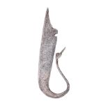 A PERSIAN STEEL STRIKE-A-LIGHT, 17TH CENTURY of characteristic form, with broad blade formed with