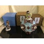 A Zampiva ceramic clown money box,