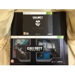 Call of Duty Black Ops II prestige edition box set Xbox 360 (complete) and a Call of Duty Ghosts