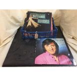 A box of LP records - Elvis,