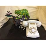 A charmeleon telephone and one other phone (2)