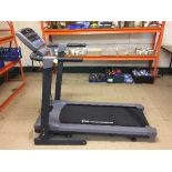 A V-Fit electric treadmill