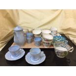 A tray of part Paragon Lavinia tea set,