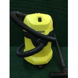 A Karcher WD3 vacuum cleaner