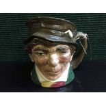 A musical Royal Doulton character jug - Laddy