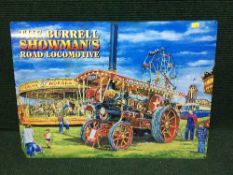 The Burrell Showmans Road Locomotive picture by Trevor Mitchell on aluminium plaque