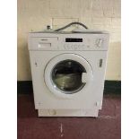 A Hoover 8kg intergrated washing machine