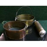 Brass jam pan,