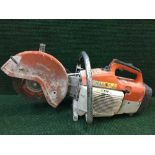 Two Stihl TS 400 saws