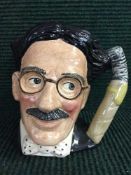 A Royal Doulton Character Jug : Groucho Marx D6710