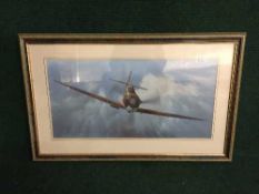 A Framed print - Spitfire by Coulson