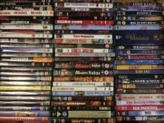 Two boxes of assorted dvds and dvd boxed sets