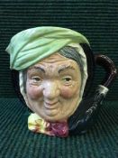 A Royal Doulton Character Jug : Sairey Gamp D5528