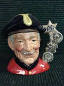 A Royal Doulton Character Jug : Chelsea Pensioner D6817