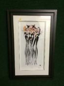 A limited edition colour print - Girl Party, signed in pencil by Todd White, numbered 119/295,