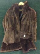 A lady's Coney fur coat