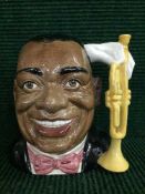 A Royal Doulton Character Jug : Louis Armstrong D6707