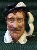 A Royal Doulton Character Jug : Sir Francis Drake, D6805,