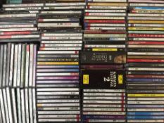 Two boxes of cds jazz etc