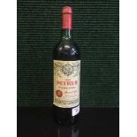 Petrus, Pomerol, vintage 1980, upper/top shoulder,