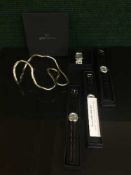 Four Gerry Weber wrist watches and a Gerry Weber necklace