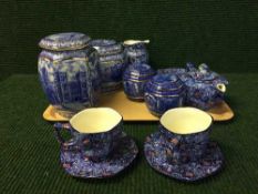 A tray of Ringtons china, inlcuding an eight piece Ringtons tea for two,