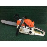 A chain saw model number MT-8888