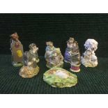 Nine assorted Royal Albert Beatrix Potter figures
