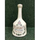 A Lladro decanter of Carlos Imperial brandy