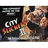 A box of assorted film posters, mainly from the 1980's including Twins, City Slickers 2,