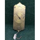 A set of vintage brass Salters spring balance scales