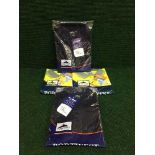 Three boxes of industrial high viz waders, jackets,