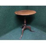 A Victorian mahogany wine table and Italian style wine table