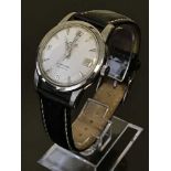 A Gents Stainless Steel Omega Seamaster Automatic Calendar Wristwatch, circa 1960,