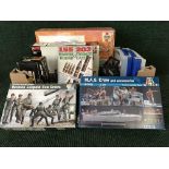 A box of internal combustion model, modelling kits, Italeri M.A.