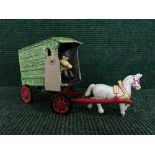 A cast metal model wagon - Brooke Bond Tea and Coffee