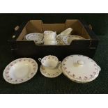 Two boxes of Paragon dinner ware,