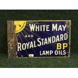 An enamel BP sign,