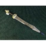 A gilt handled ornamental Roman gladius