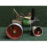 A Mamod live steam model engine