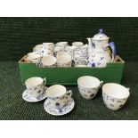 A quantity of Bing and Grondahl tea china and teapot