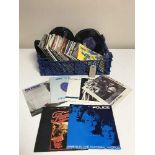 A box of 45's - 1980's etc including The Police, Sting,