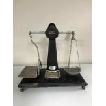 A set of vintage Avery balance scales