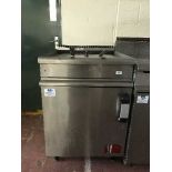 A Masterchef stainless steel commercial double fryer