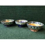 Two Maling lustre bowls - Classic design together with one other