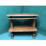 A Victorian mahogany dumbwaiter