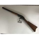 A replica lever action rifle