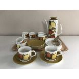 Fifteen pieces of J & G Meakin studio tea china,